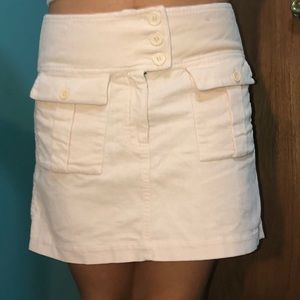 Corduroy Mini Skirt